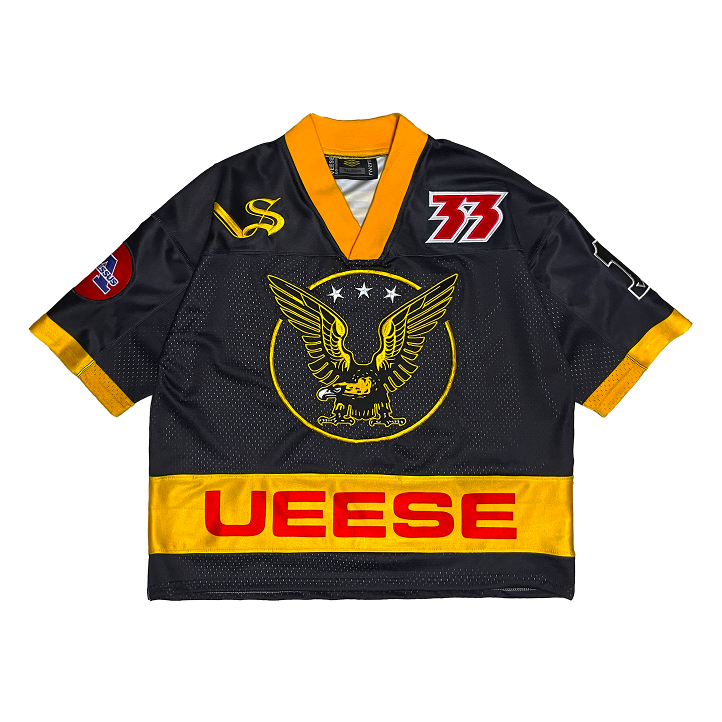 GOLDEN WINGS JERSEY (BLACK)