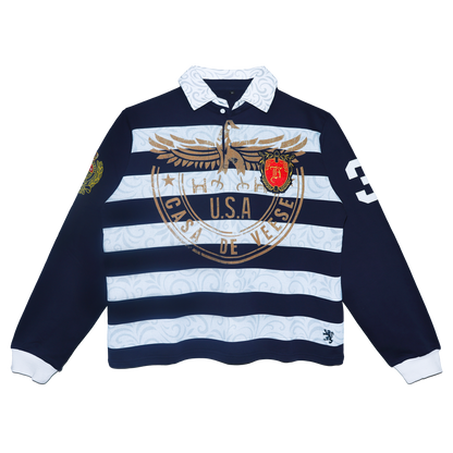 CASA DE VEESE LONG SLEEVE POLO