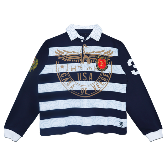 CASA DE VEESE LONG SLEEVE POLO