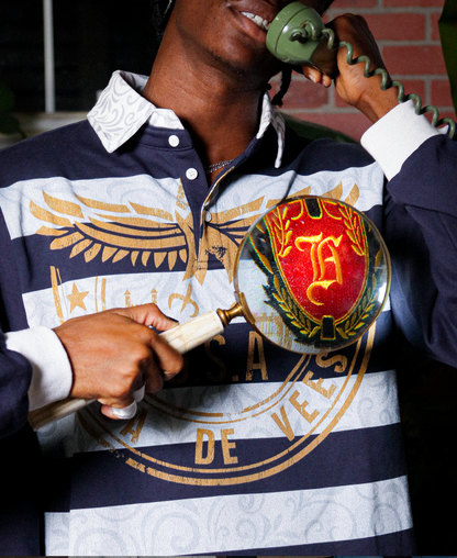 CASA DE VEESE LONG SLEEVE POLO