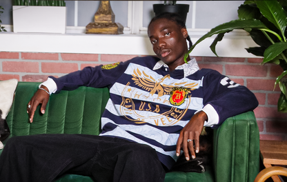 CASA DE VEESE LONG SLEEVE POLO